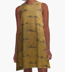 Hamilton Repeating Pattern A-Line Dress