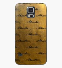Hamilton Repeating Pattern Case/Skin for Samsung Galaxy