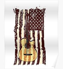 Póster Guitarra acustica