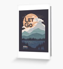 Let's Go Greeting Card