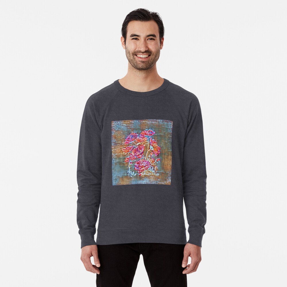Poppies Lightweight Sweatshirt