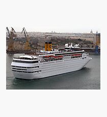 Cruise Liner Photographic Print