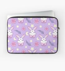 Sakura Bunny // Lila Laptoptasche