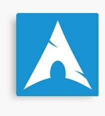 Arch Linux Canvas Print