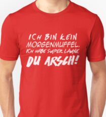 Morgenmuffel Unisex T-Shirt