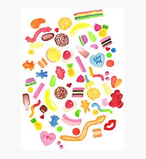 Mixed Lollies Photographic Print