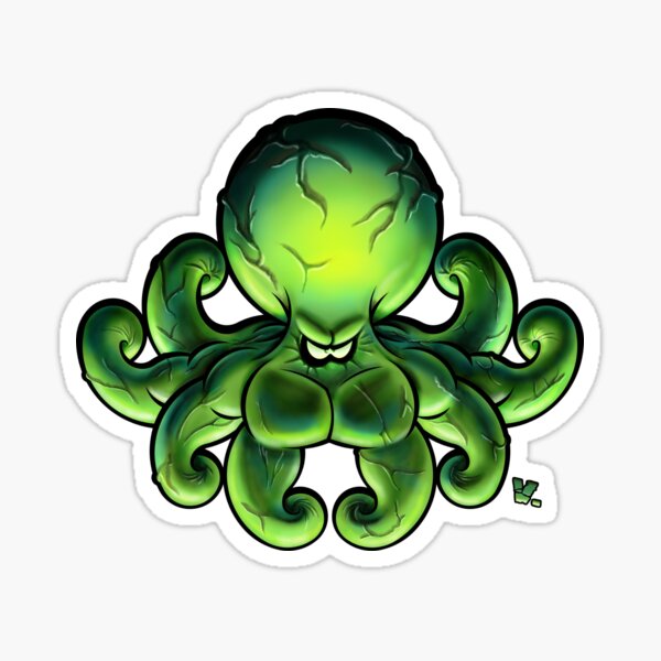 HULKTOPUS Sticker