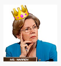Elizabeth Warren Photographic Print
