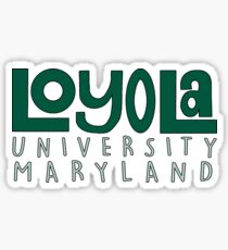 Loyola University Maryland Sticker