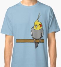 Cute cockatiel for bird lovers Classic T-Shirt