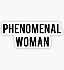 Phenomenal Woman Sticker