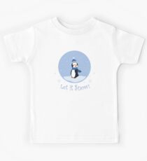 Let It Snow! (Penguin) Kids Tee