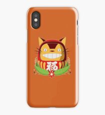 Catbus Daruma iPhone Case