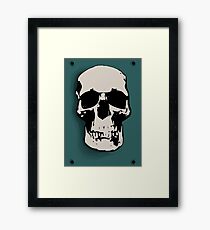 Skull - Sherlock Framed Print