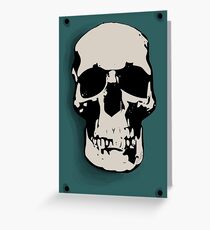 Skull - Sherlock Greeting Card