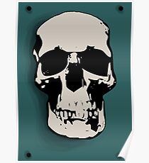 Skull - Sherlock Poster