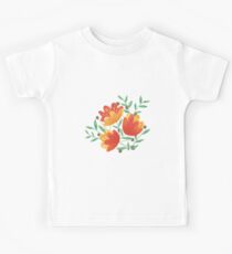 Light Afternoon Blossoms Kids Tee