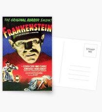 Frankenstein movie poster Postcards