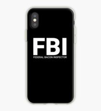 FBI Federal Bacon Inspector iPhone Case