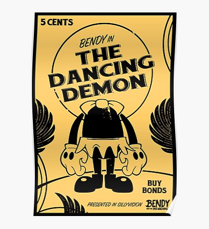 BATIM™ Bendy in The Dancing Demon Poster