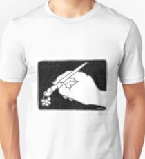Pen,pigeon and flower Unisex T-Shirt