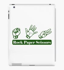 Ro Sham Bo - Rock Paper Scissors iPad Case/Skin