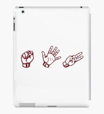Ro Sham Bo - Rock Paper Scissors iPad Case/Skin