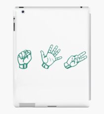 Ro Sham Bo - Rock Paper Scissors iPad Case/Skin