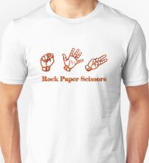 Ro Sham Bo - Rock Paper Scissors Unisex T-Shirt