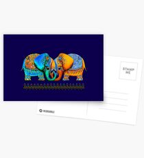 Littlest Elephant Love Links Postcards