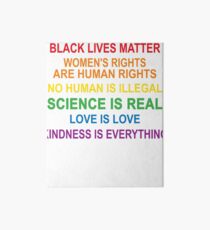 March for Science & Science real Galeriedruck