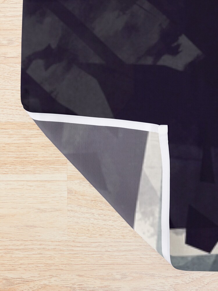 Alternate view of Calming Mountain Shower Curtain