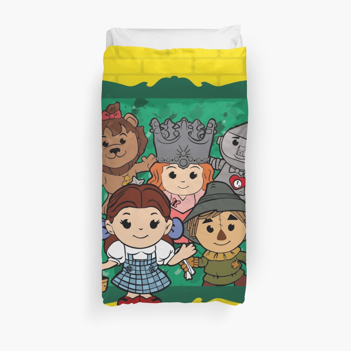 ""Wizard of Oz" Kawaii, Yellow, Brick, Road, Emerald