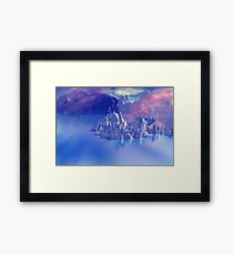 glaciers Framed Print