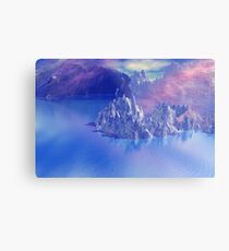 glaciers Metal Print