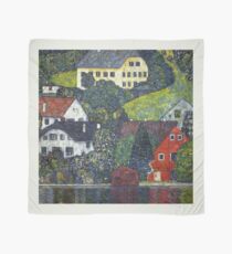 Gustav Klimt - Houses At Unterach On The Attersee Scarf