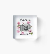 Capture the moment Acrylic Block