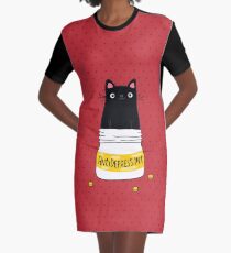 FUR ANTIDEPRESSANT Graphic T-Shirt Dress
