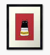 FUR ANTIDEPRESSANT Framed Print