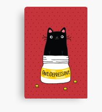 ANTIDEPRESSEUR DE FOURRURE Impression sur toile
