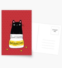 FUR ANTIDEPRESSANT Postcards