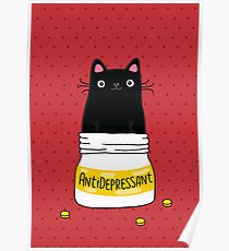 FUR ANTIDEPRESSANT Poster
