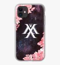 Monsta X Symbol - Galaxy Flowers iPhone Case