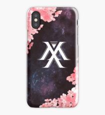 Monsta X Symbol - Galaxy Flowers iPhone Case