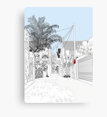 No Stopping - finalist paddington art prize 2007 Canvas Print