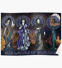 Our Ladies of Science Poster
