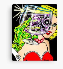Cartoon zombies Canvas Print