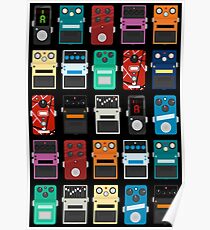 Pedal Board Poster