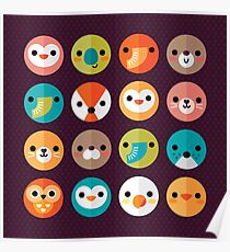 Smiley Faces Poster