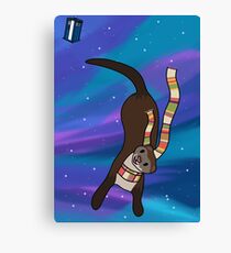 Frankie Ferrett in space Canvas Print